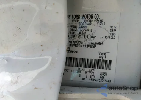 2006 Ford F-350 Lariat/Xl/Xlt из США, поврежденный, VIN 1FTSW31P16ED09010